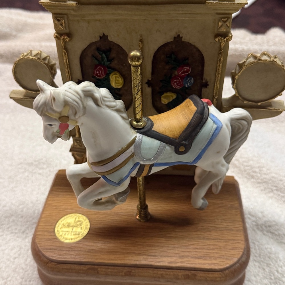 Tobin Fraley Limited Edition Carousel Music Box
